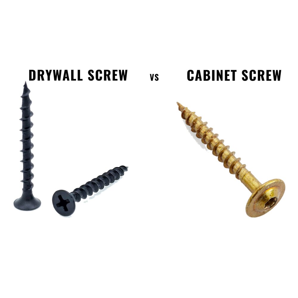 Why Using the Wrong Screws for Kitchen Cabinets Can Be a Big Problem